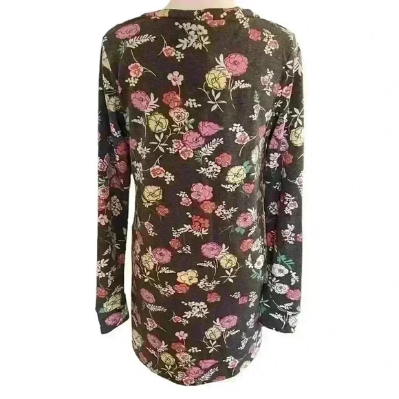 Agnes & Dora™ Essential Cardigan Floral Pop of Pink Size XS (0-2) Lightweight - Picture 4 of 12